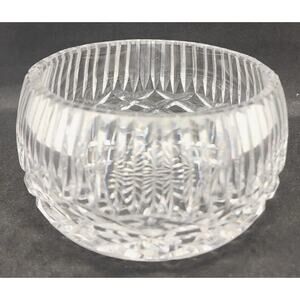Tipperary Crystal of Kings Hand Cut Sugar Bowl‎ Candy Dish 4.5"x2.5" PB205